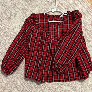 Toddler blouse in great condition. Perfect for Christmas.